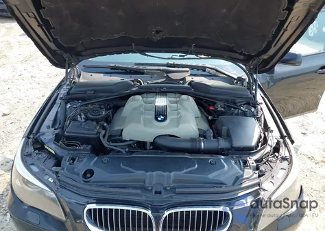 2005 BMW 545I из США, поврежденный, VIN WBANB335X5B089142